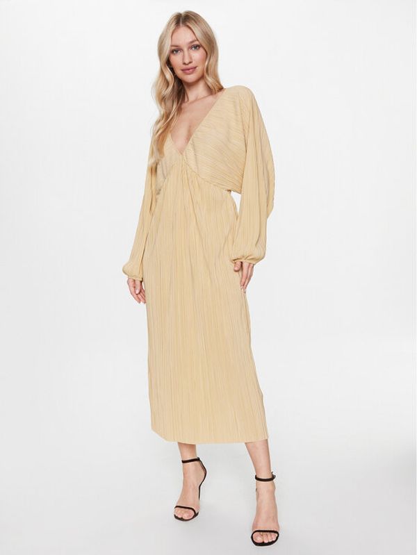 Edited Edited Официална рокля EDT6799001 Бежов Loose Fit