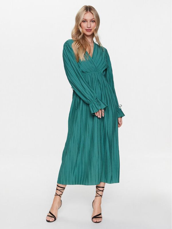 Edited Edited Официална рокля EDT6819001 Зелен Casual Fit