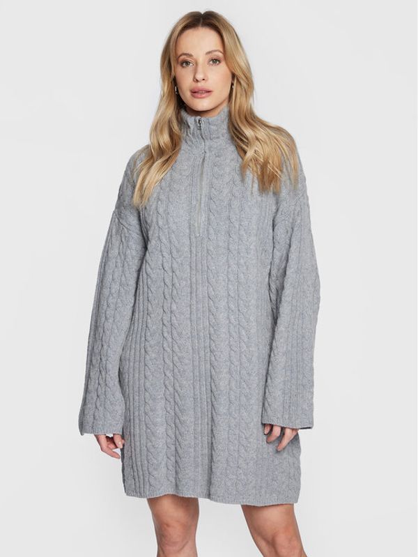 Edited Edited Плетена рокля Hanako EDT6607002000002 Сив Regular Fit