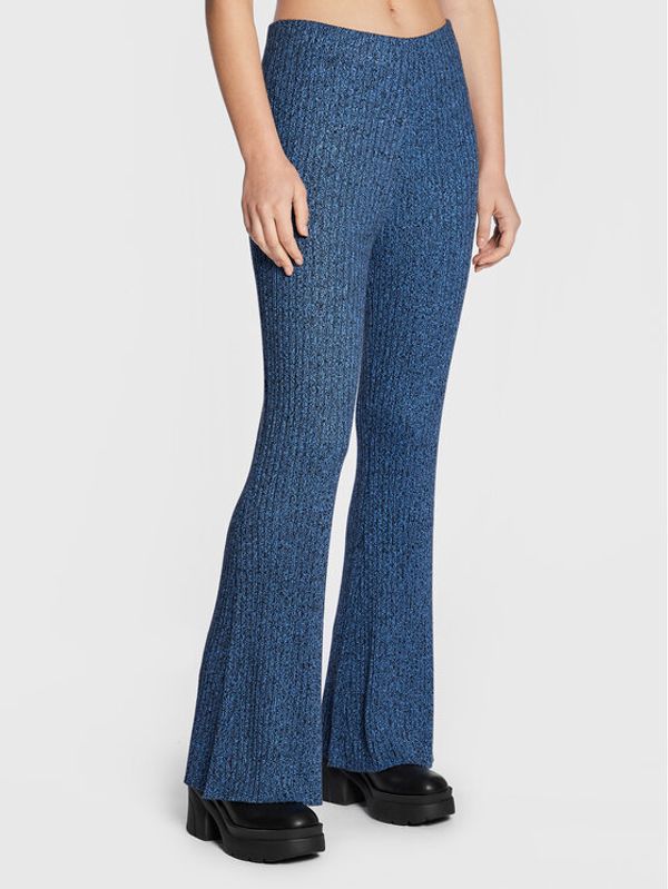 Edited Edited Плетени панталони Nohea EDT6067001000005 Син Slim Fit
