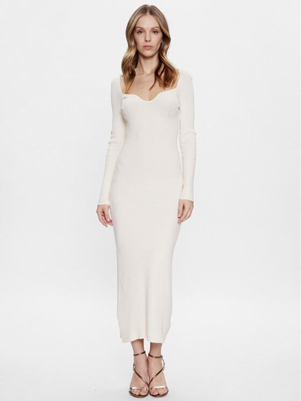 Edited Edited Плетени панталони Sunna EDT6713001000002 Бежов Slim Fit