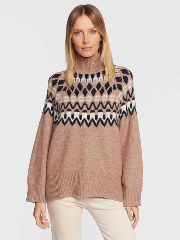 Edited Edited Поло Catharina EDT6599001000002 Бежов Regular Fit