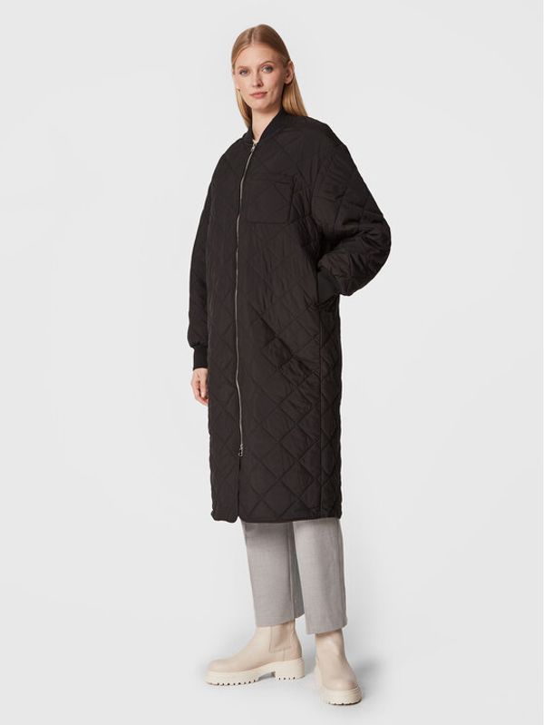 Edited Edited Пухено яке Juno EDT6123001000002 Черен Regular Fit