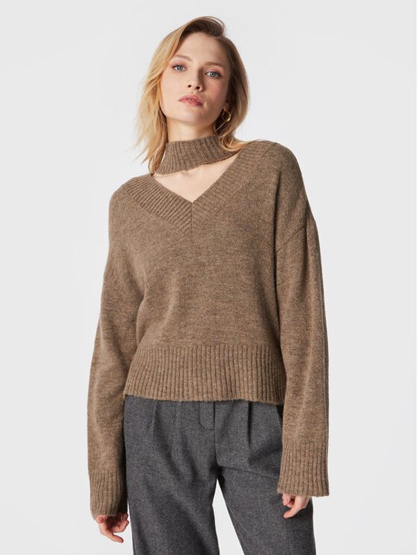 Edited Edited Пуловер Wanja EDT6380002000003 Бежов Regular Fit