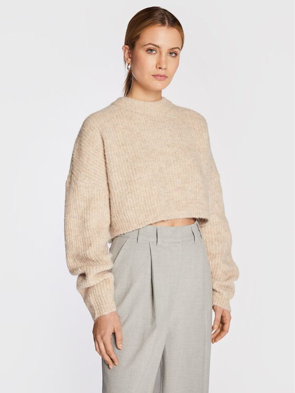 Edited Edited Пуловер Yella EDT6053002000002 Бежов Regular Fit