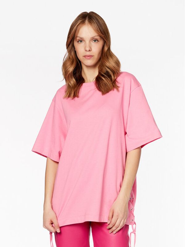 Edited Edited Тишърт EDT6985003 Розов Casual Fit