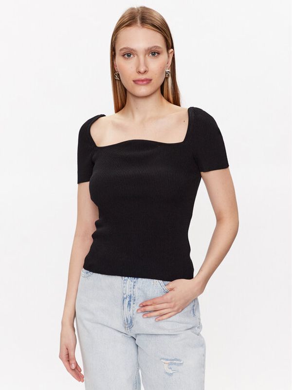 Edited Edited топ EDT6873001 Черен Fitted Fit