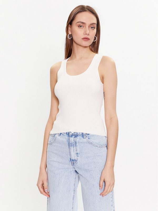 Edited Edited топ EDT7029003 Бял Fitted Fit