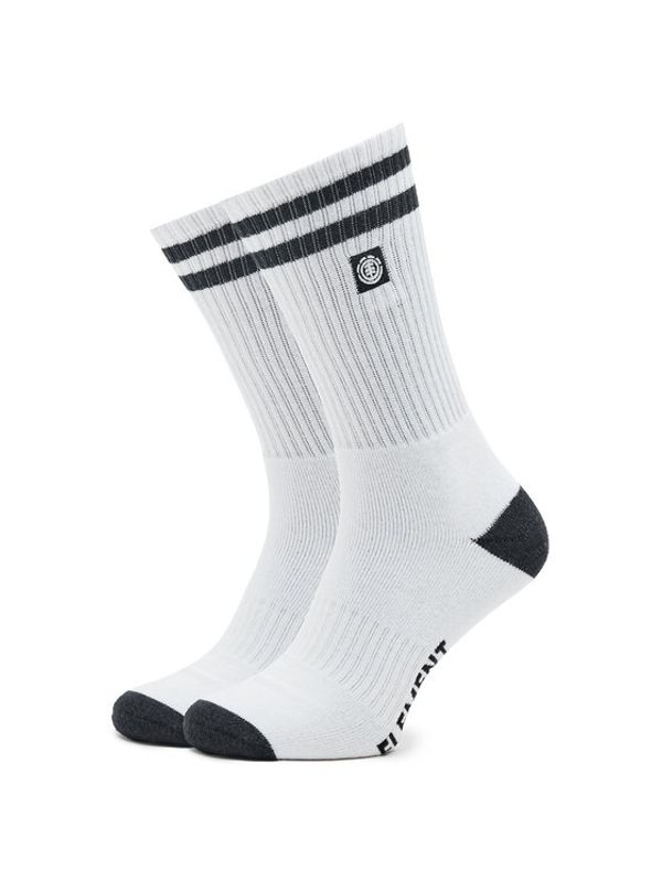 Element Element Чорапи дълги мъжки Clearsight Socks ELYAA00145 Бял