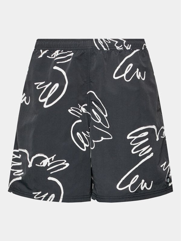 Element Element Шорти от плат Chillin Hybrid ELYWS00120 Черен Regular Fit