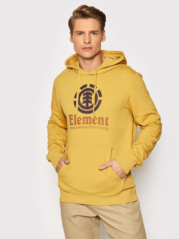 Element Element Суитшърт Vertical U1HOB3 Жълт Regular Fit