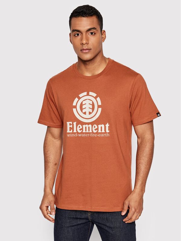 Element Element Тишърт Vertical Z1SSI4 Оранжев Regular Fit