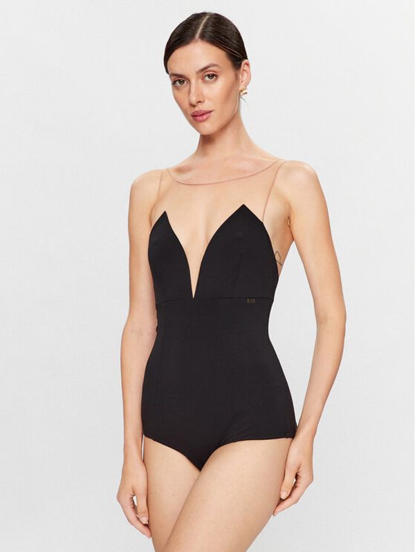Elisabetta Franchi Elisabetta Franchi Боди BO-008-36E2-V200 Черен Slim Fit