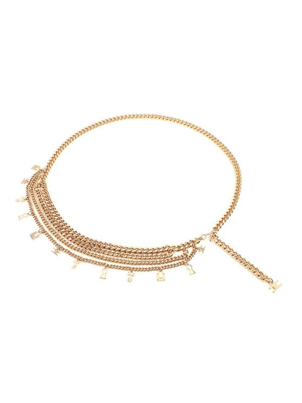 Elisabetta Franchi Elisabetta Franchi Дамски колан CT-03-K31E2-V280 Златист
