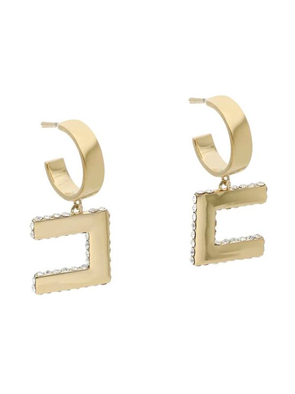 Elisabetta Franchi Elisabetta Franchi Обици 0R-12A-31E2-V180 Златист