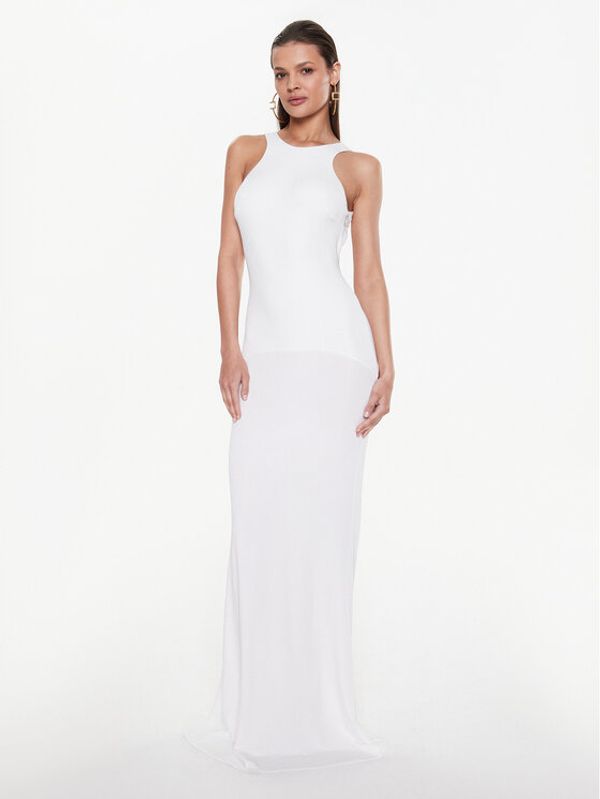 Elisabetta Franchi Elisabetta Franchi Официална рокля AB-363-32E2-V720 Бял Slim Fit