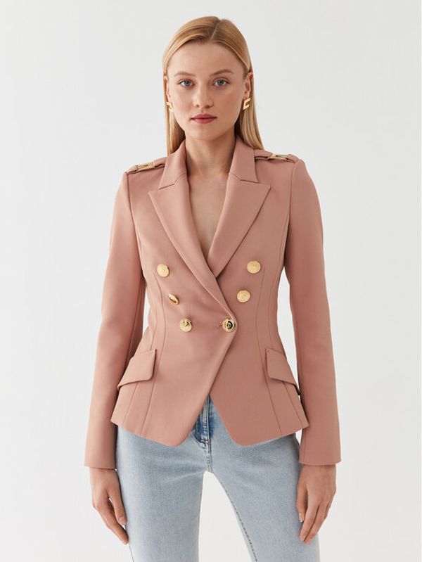 Elisabetta Franchi Elisabetta Franchi Сако GI-061-36E2 Бежов Regular Fit