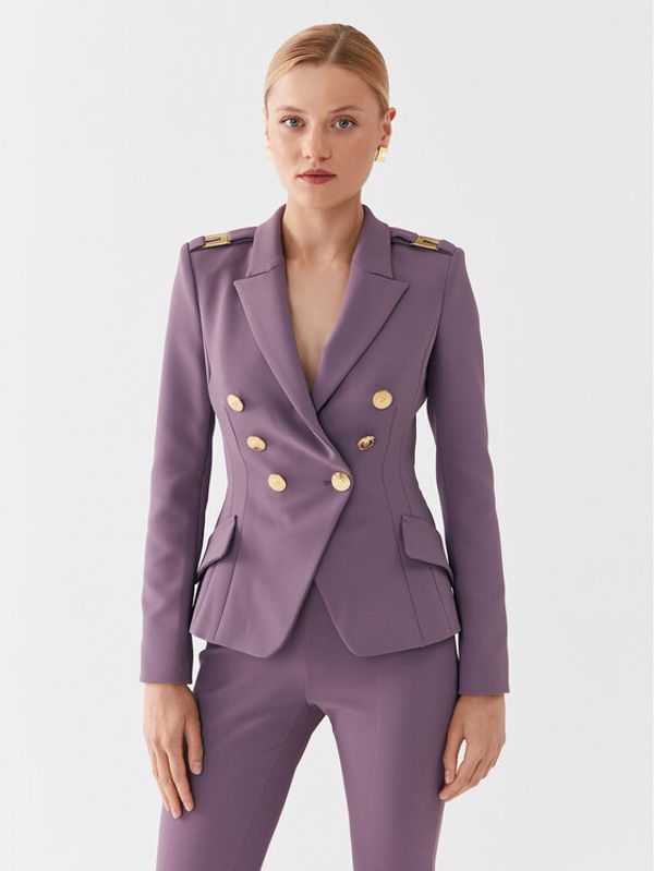 Elisabetta Franchi Elisabetta Franchi Сако GI-061-36E2-V600 Виолетов Regular Fit