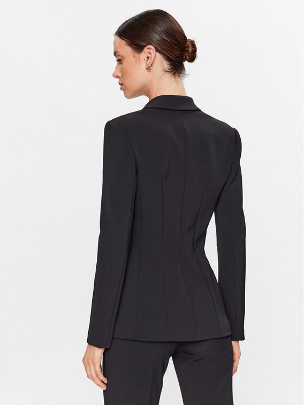 Elisabetta Franchi Elisabetta Franchi Сако GI-065-36E2-V500 Черен Regular Fit