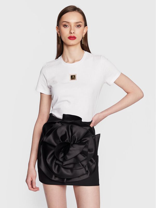 Elisabetta Franchi Elisabetta Franchi Тишърт MA-016-31E2-V150 Бял Regular Fit