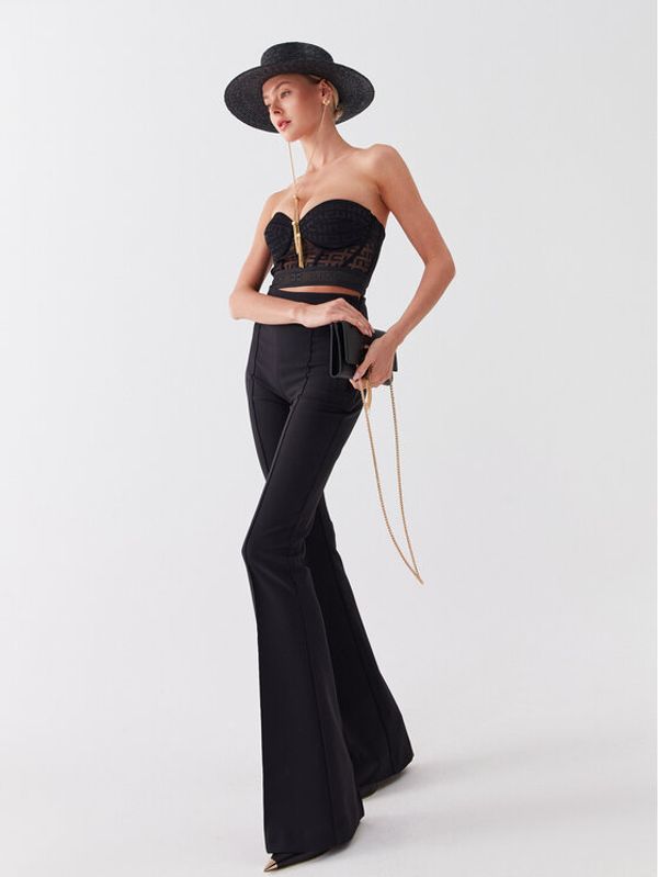 Elisabetta Franchi Elisabetta Franchi топ TO-013-32E2-V290 Черен Slim Fit