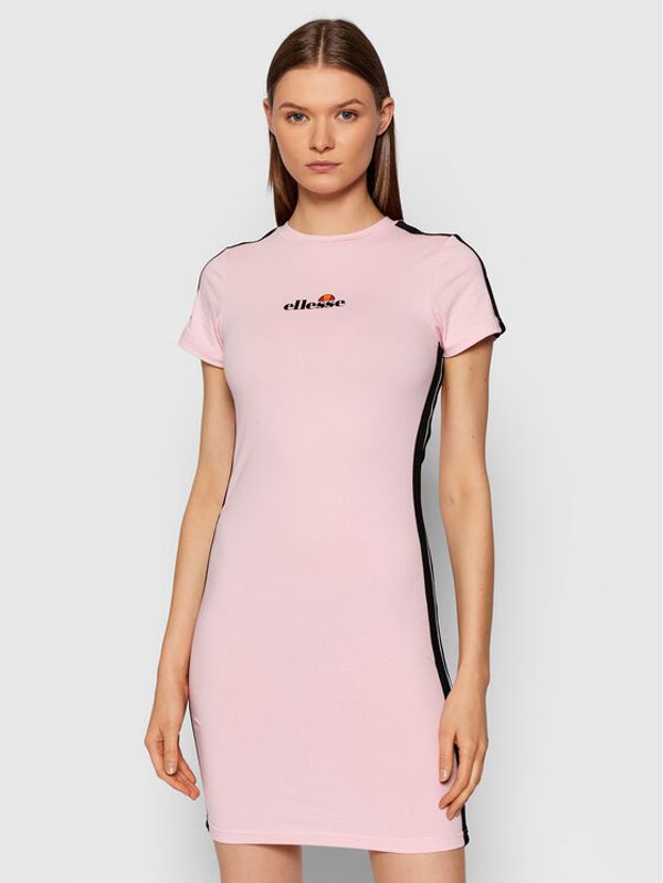 Ellesse Ellesse Ежедневна рокля Rigi SGK08448 Розов Slim Fit