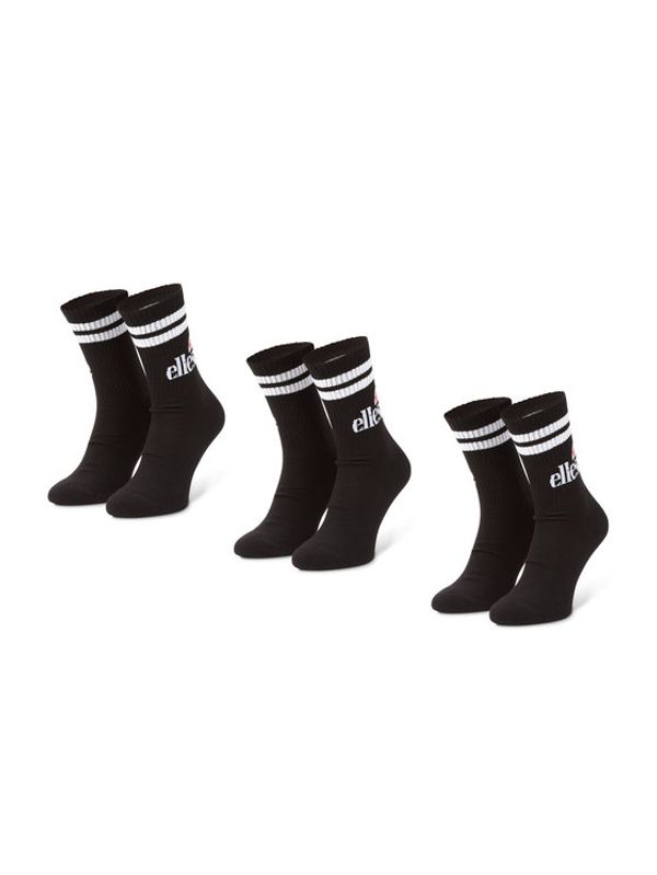 Ellesse Ellesse Комплект 3 чифта дълги чорапи мъжки Pullo SAAC0620 Черен