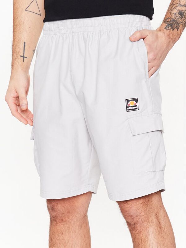 Ellesse Ellesse Шорти от плат Caprera SXR17673 Сив Regular Fit