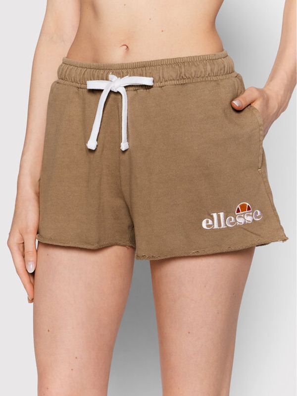 Ellesse Ellesse Спортни шорти Colieur SGM14015 Кафяв Regular Fit