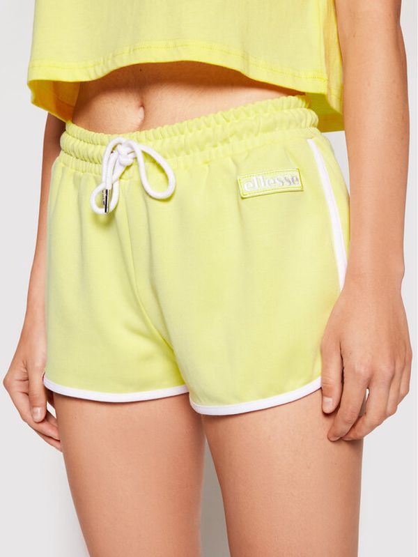 Ellesse Ellesse Спортни шорти Vediamo SGJ11886 Жълт Regular Fit