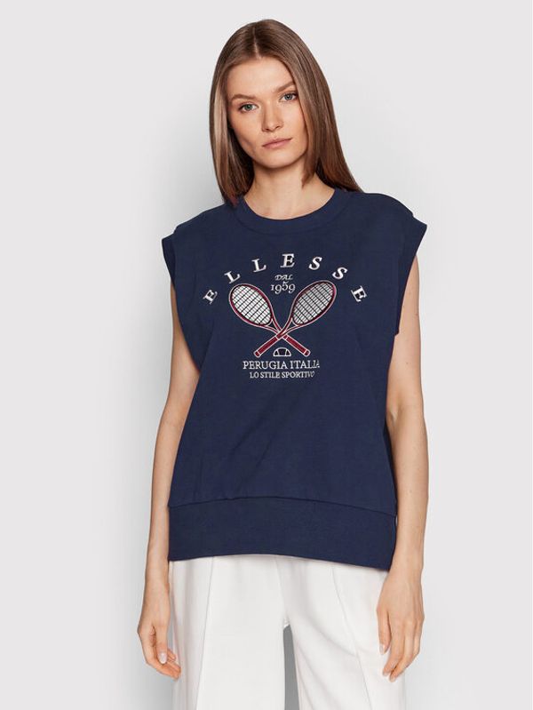 Ellesse Ellesse Суитшърт Cher SGM14122 Тъмносин Relaxed Fit