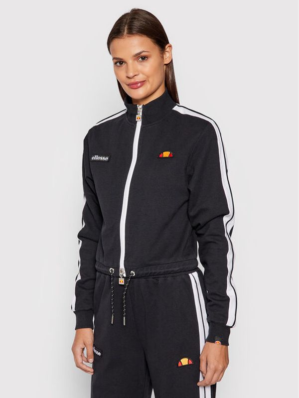 Ellesse Ellesse Суитшърт Laboria SGK12339 Черен Cropped Fit