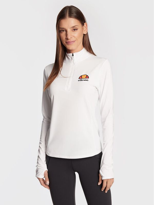 Ellesse Ellesse Суитшърт от техническо трико Sofira SRG09915 Бял Compressive Fit