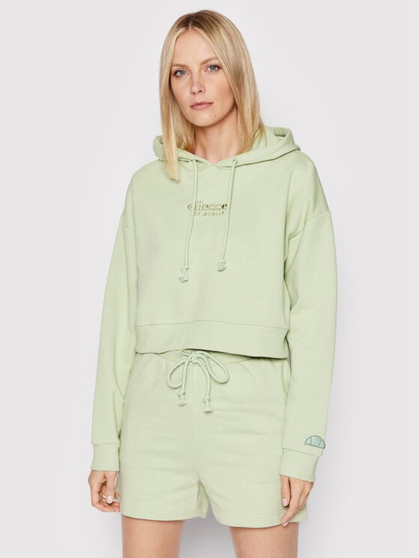 Ellesse Ellesse Суитшърт SGM14158 Зелен Relaxed Fit