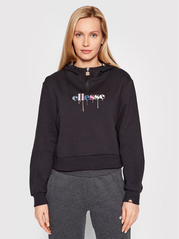 Ellesse Ellesse Суитшърт Toma SGM11090 Черен Relaxed Fit