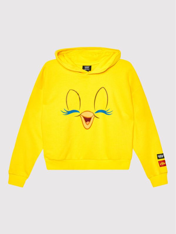 Ellesse Ellesse Суитшърт Tweetaro S4ML15227 Жълт Regular Fit