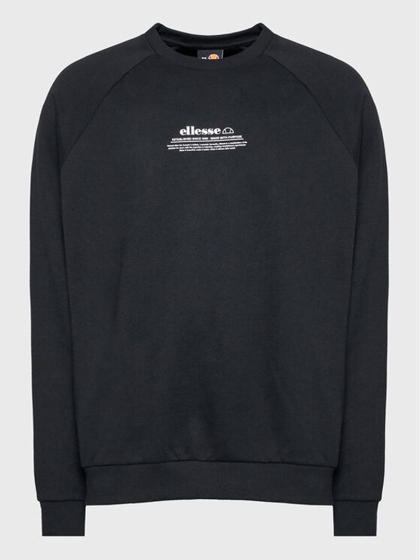Ellesse Ellesse Суитшърт Unisex Favaretto SGP16250 Черен Relaxed Fit