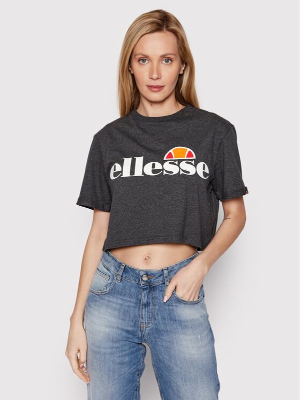 Ellesse Ellesse Тишърт Alberta SGS04484 Сив Cropped Fit