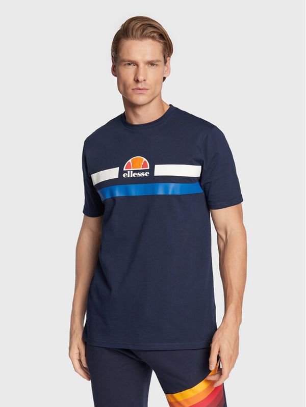 Ellesse Ellesse Тишърт Aprel SHM06453 Тъмносин Regular Fit