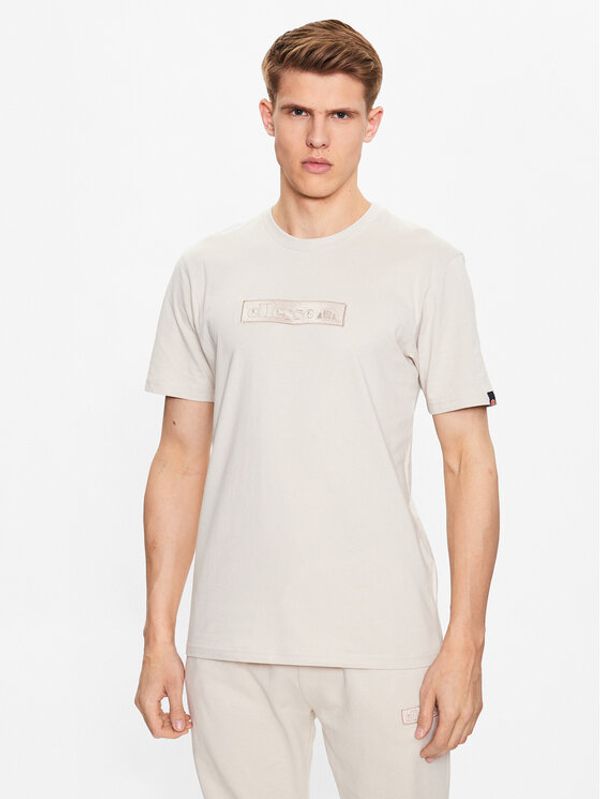 Ellesse Ellesse Тишърт Carpinone SHR17561 Бежов Regular Fit