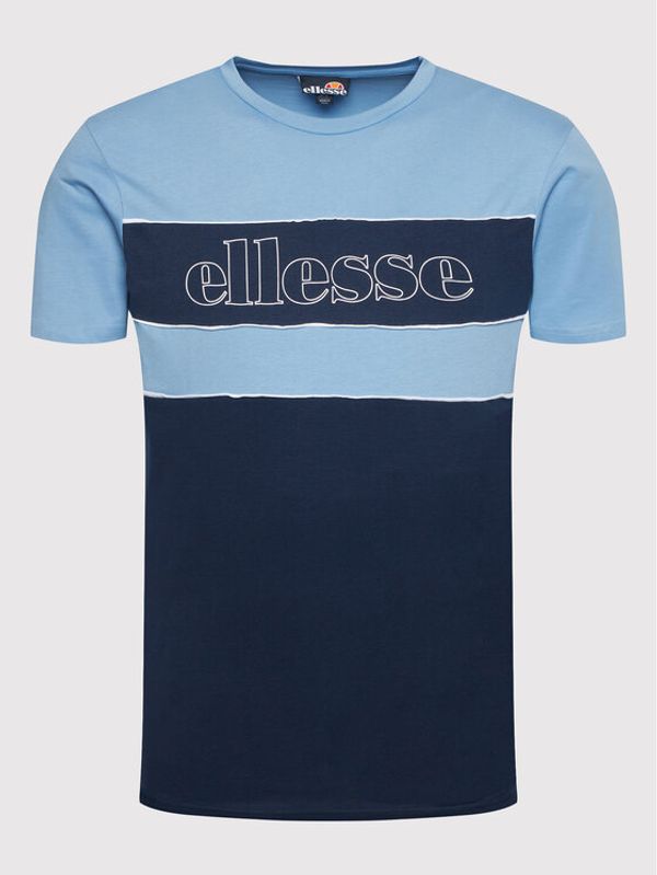 Ellesse Ellesse Тишърт Coppia SHM14241 Син Regular Fit
