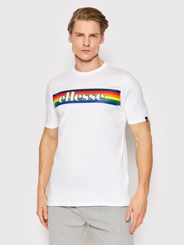 Ellesse Ellesse Тишърт Dreilo SHM13822 Бял Regular Fit