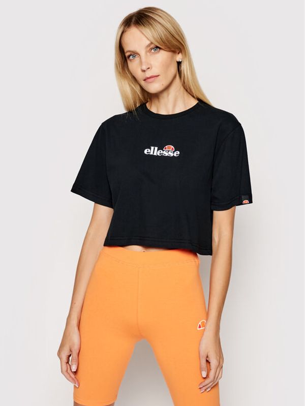Ellesse Ellesse Тишърт Fireball SGB06838 Черен Loose Fit