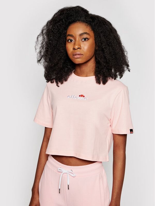Ellesse Ellesse Тишърт Fireball SGB06838 Розов Loose Fit