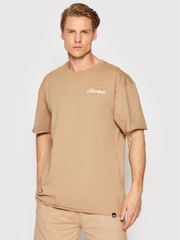 Ellesse Ellesse Тишърт Fuller SHM13796 Кафяв Relaxed Fit
