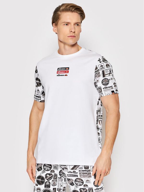 Ellesse Ellesse Тишърт Hirona SHM14517 Бял Regular Fit