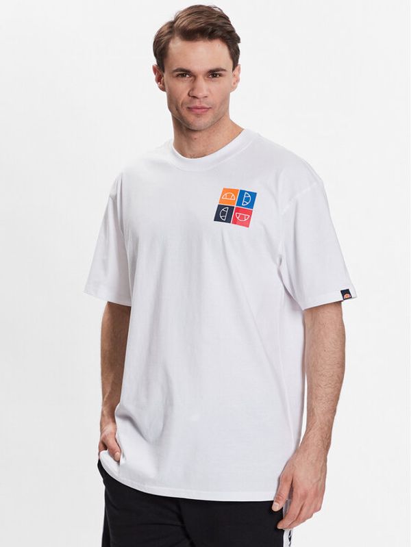 Ellesse Ellesse Тишърт Rolletto SHR17641 Бял Regular Fit