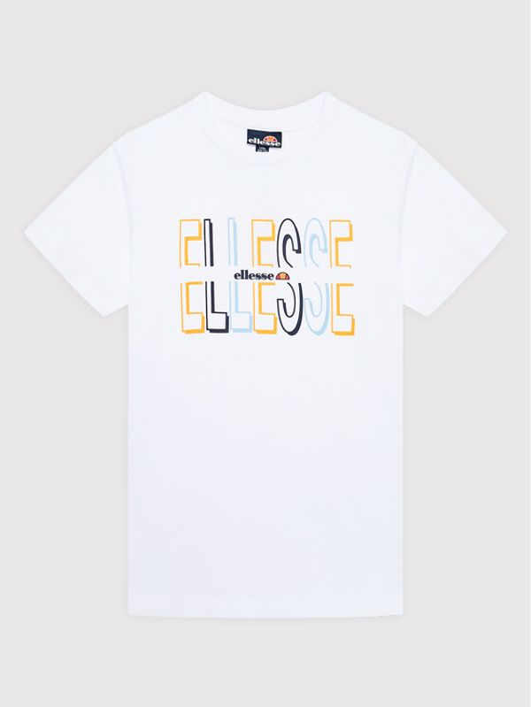 Ellesse Ellesse Тишърт S3N15333 Бял Regular Fit