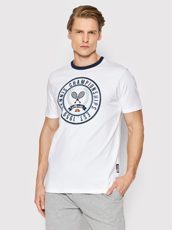 Ellesse Ellesse Тишърт Segna SHM14229 Бял Regular Fit
