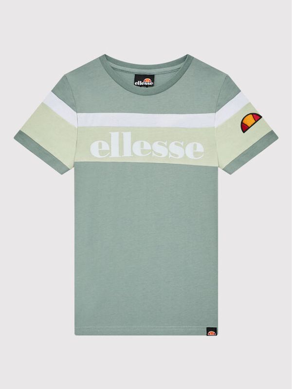 Ellesse Ellesse Тишърт Striscia S3N15322 Зелен Regular Fit